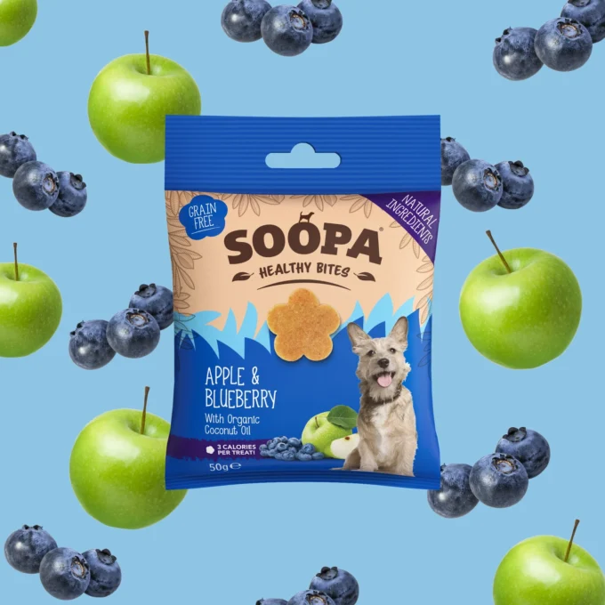 Apple and Blueberry Training Treats