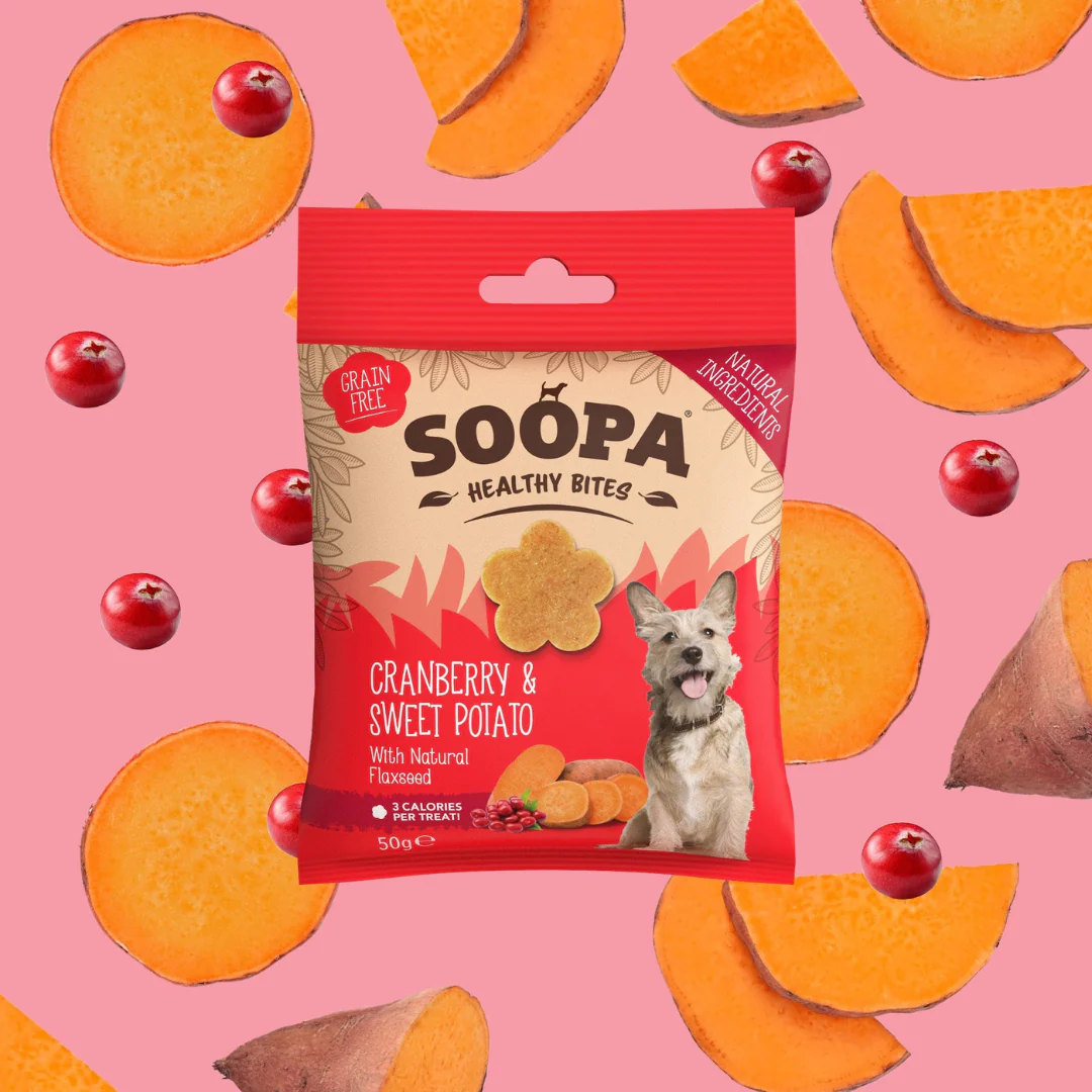 Cranberry and Sweet Potato Training Treats